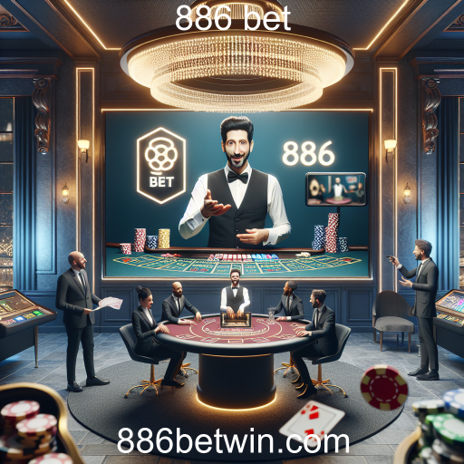 Atração dos Jogos de Dealer Ao Vivo no 886 Bet